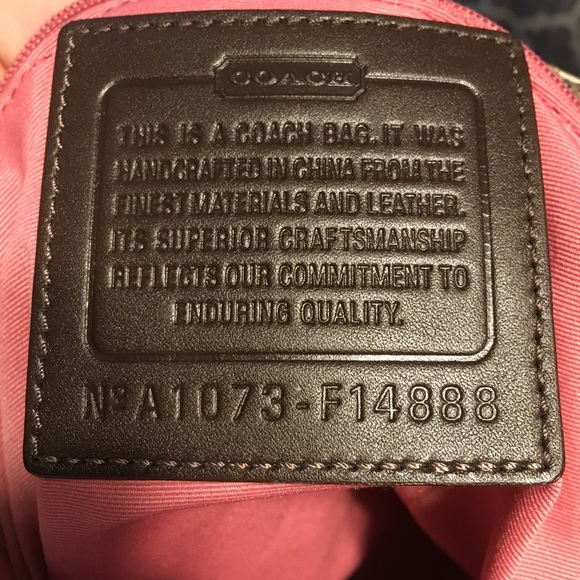 Authentic Coach purse. - Picture 5 of 5